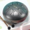 6 Inch 8 Note Tongue Drum Sound Therapy Steel Tongue Drums Healing Professional Percussion Music Instrument Accessories Children's Musical Taiko Drum