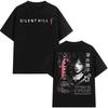 Silent Hill F T-Shirt Herren Damen 100% Baumwolle T-Shirts Kurzarm Tops P893