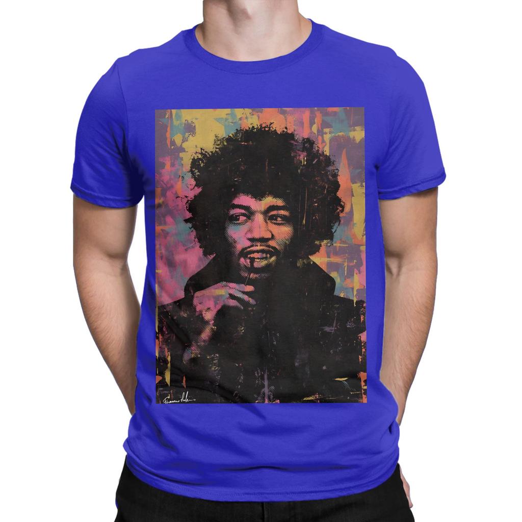 Jimi H Classic Novelty Graphic 100 Cotton Tshirt Jimi Rocker Hendrixs Tees Tops For Unisex