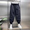 Herren Sommer 9-Punkt-Sweathose Trendy Streaming Füße Eis-Sensation Atmungsaktive Freizeithose