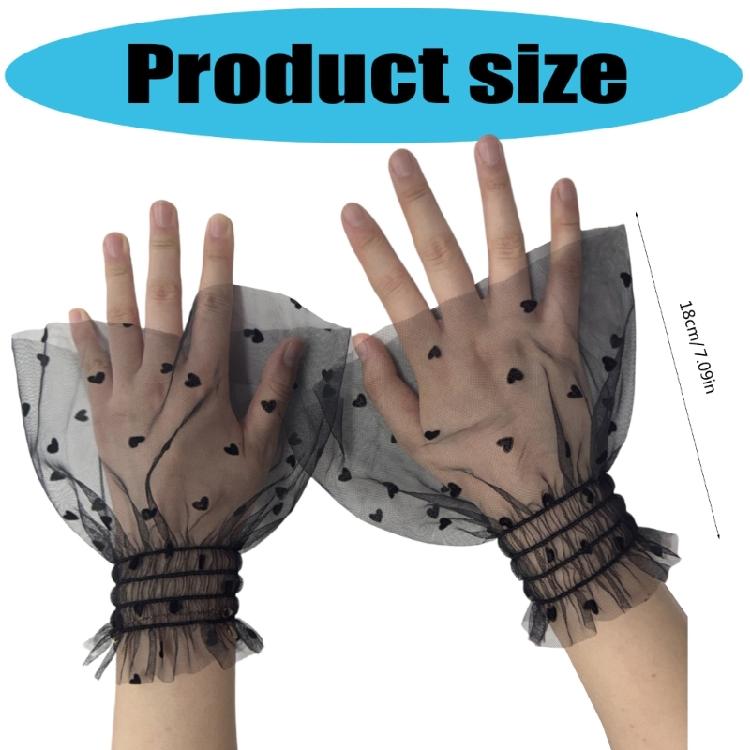 Elegant Decorative Arm Covers Lace Arm Sleeves For Bride Wedding Comfortable Mesh Gloves Elegant Ceremony Accessories