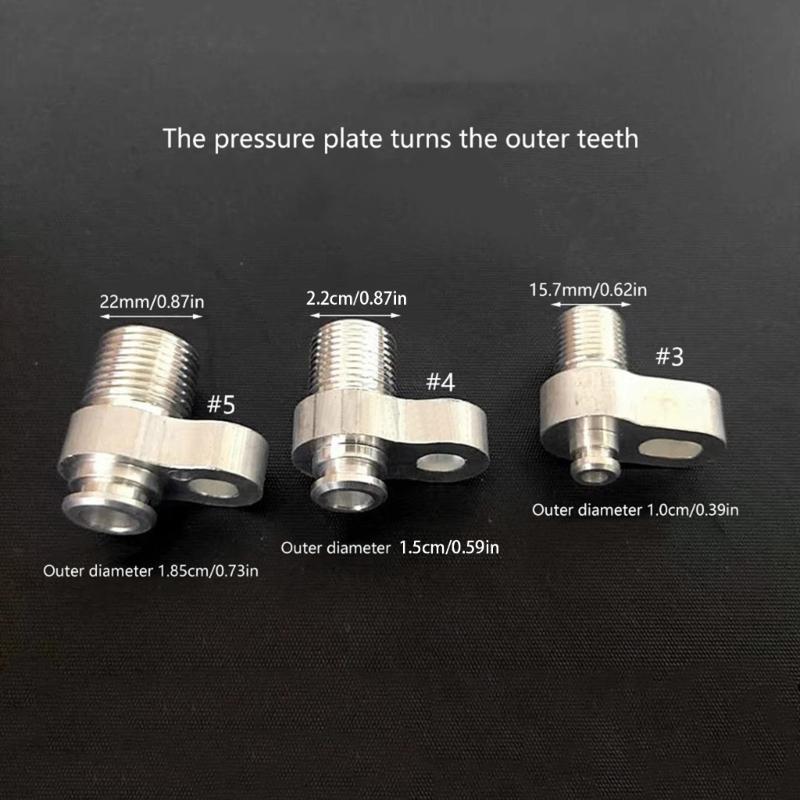 Automotive Air Conditioning Compressor Press Plate Connector Car A/C Lines Compressor Fitting for R134a Adapter Fittings