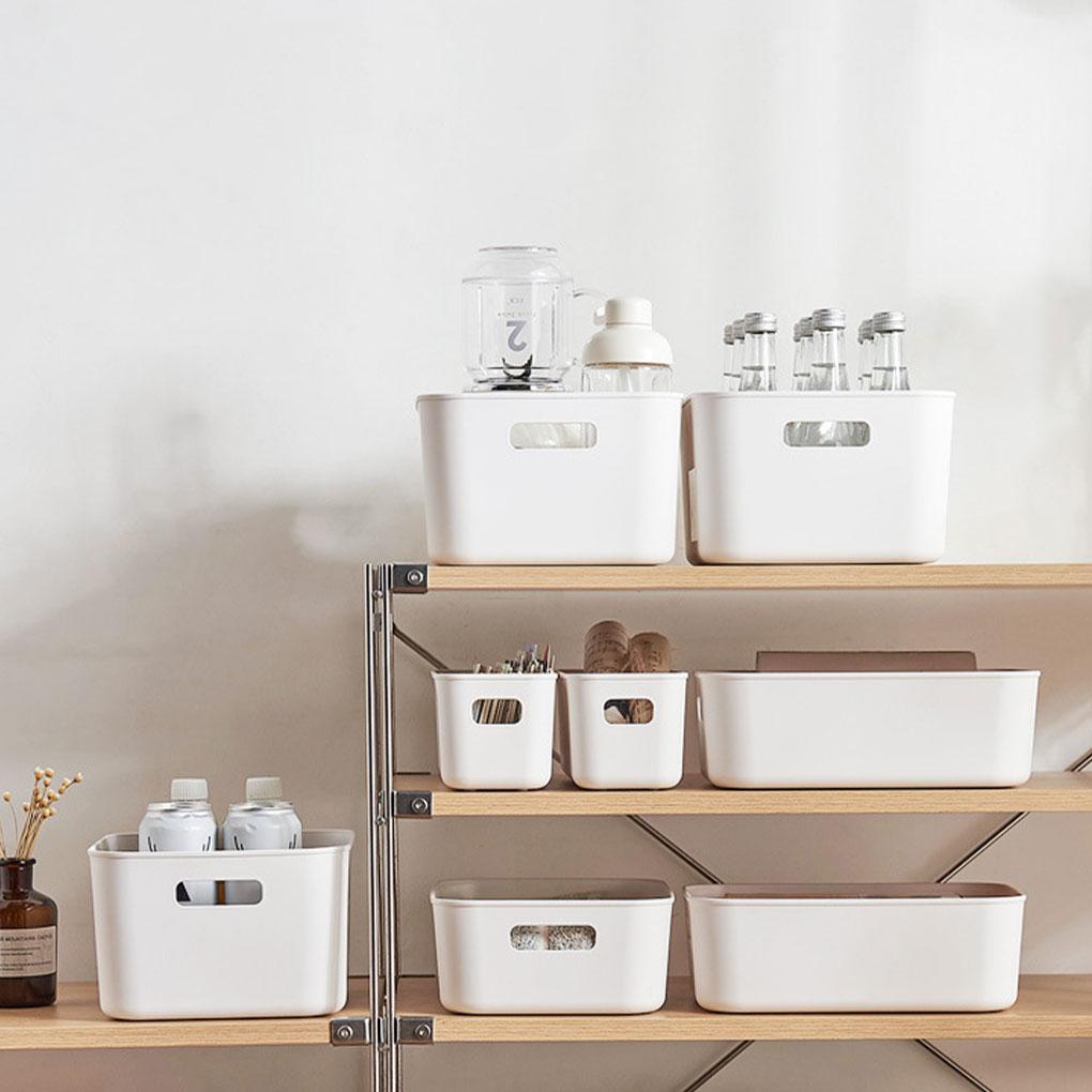 Convenient Plastic Storage Box For Kitchen Sundries Easy To Clean And Store