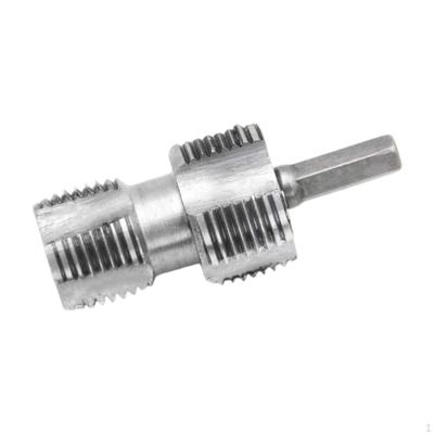 Ppr Pipe Threader for Electric Drill 1/2in, 3/4in Thread Maker Tool, High Performance Efficient