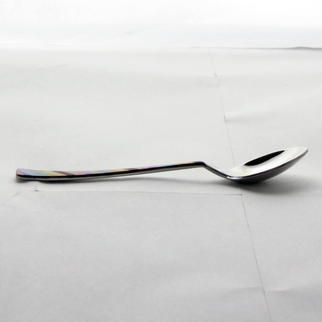 Nagao Coffee Spoon Stainless Steel Multicolored Made In Japan -Niji- 11.6cm 18-8