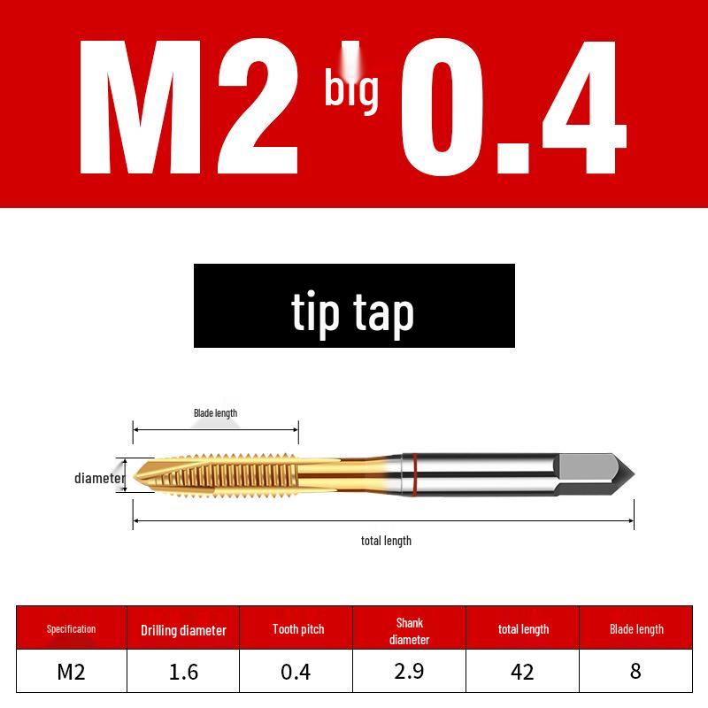 High-Strength Alloy Stainless Steel Tap with Spiral Groove and Anti-Breakage Design