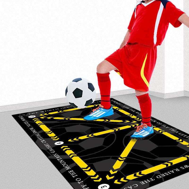 Tappetino per Allenamento Indoor Calcio Transfrontaliero - Resistente alle Macchie, Facile da Pulire, Riduce il Rumore, Antiscivolo, Tappetino per Piedi in Fango Diatomaceo.