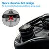 Bicycle Seat Cushion Suitable for Both Men and Women, with Dual Shock Absorption Memory Foam Padding, Waterproof Saddle f Stationary, Sports, Mountain