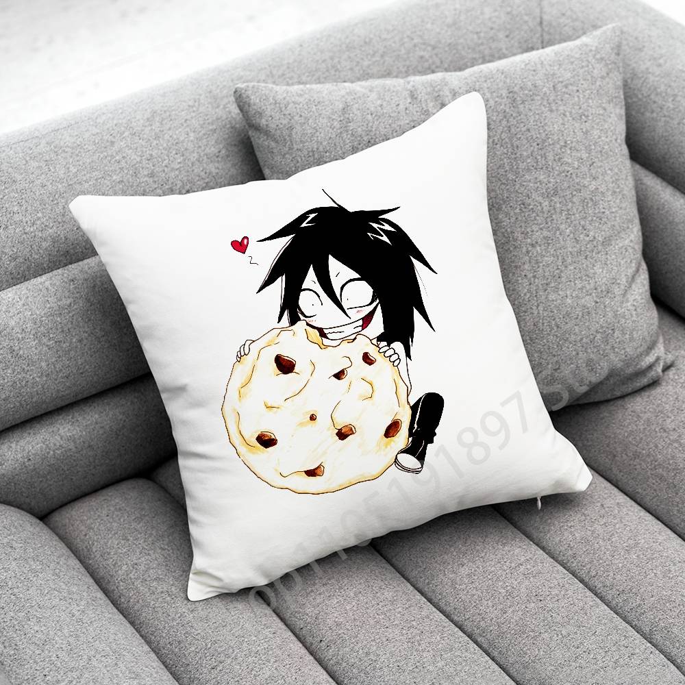 America Leggende Urbane J-Jeff The Killer Federa Cuscino Per 45*45cm 40cm 55cm 50cm 30cm Quadrato Federa Cuscino Auto