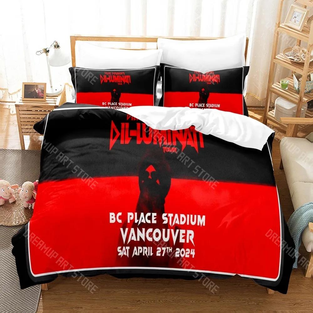 3D Print Dil-Luminati Diljit Dosanjh Bedding Set Single Twin Full Queen King Size Bed Set Aldult Kid Bedroom Duvetcover Set
