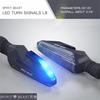 2pc Motorcycle Modified Turn Signals Waterproof Led Turn Lights DRL Dual Colors