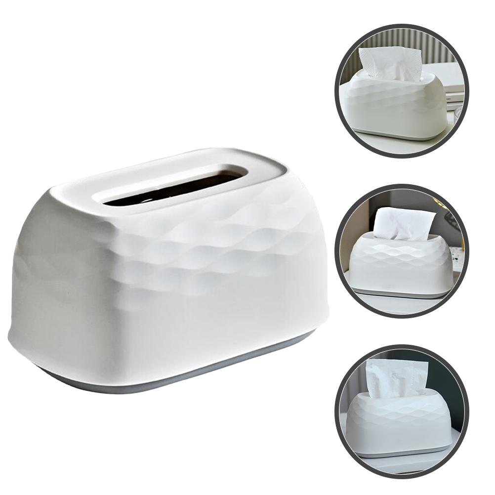 

Ящик для хранения Прозрачный контейнер Бумажный насос Чехол для хранения полотенец Диспенсер для полотенец Настольный