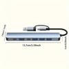 7 In 1 Type C HUB USB 3.0 Extender Type C Multi-port Splitter Converter OTG Adapter Type C Docking Station For Macbook Laptop PC