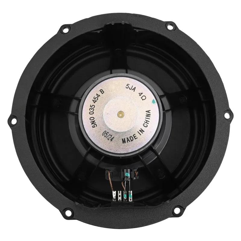 Schwarzer Tieftöner Vorne Hinten 5N0035454B 5N003545 Für Tiguan 2009- Automobilzubehör ABS Lautsprecher Ersatz