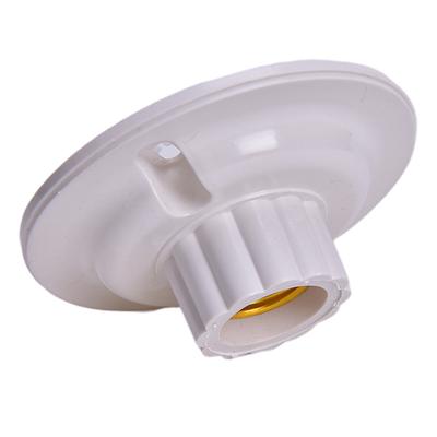 E27 Led Light Bulb Holder Round Socket E27 Base Hanging Lamp Socket Screw Base