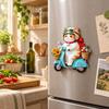 Simulation Refrigerator Magnet 3D Relief 3D Refrigerator Stickers  Refrigerator Decoration