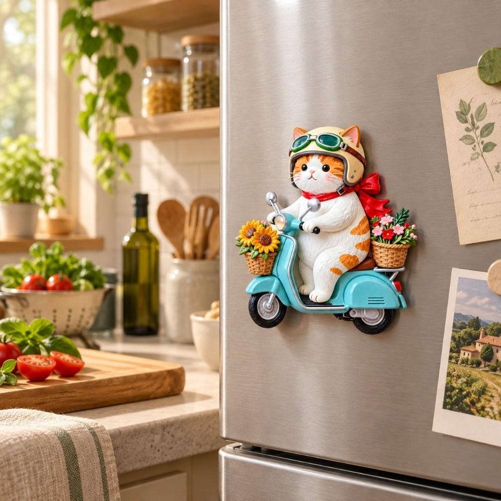 Simulation Refrigerator Magnet 3D Relief 3D Refrigerator Stickers  Refrigerator Decoration