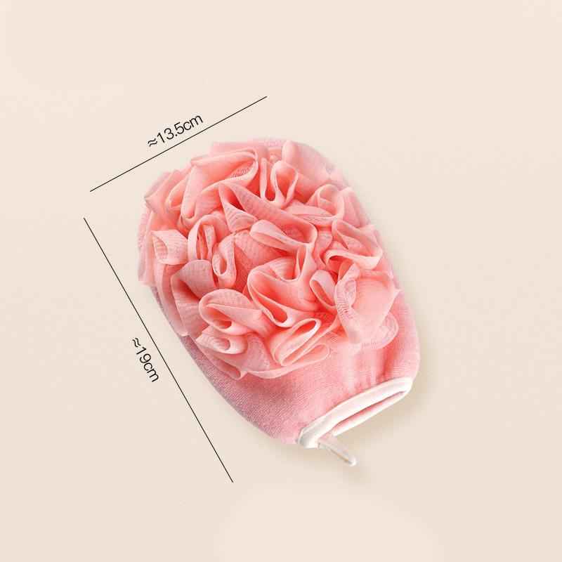 Peeling-Badehandschuh Schrubb Peeling Wisch für Körperpflege Duschwaschlappen Hautreinigung Rückenbürsten Duschzubehör