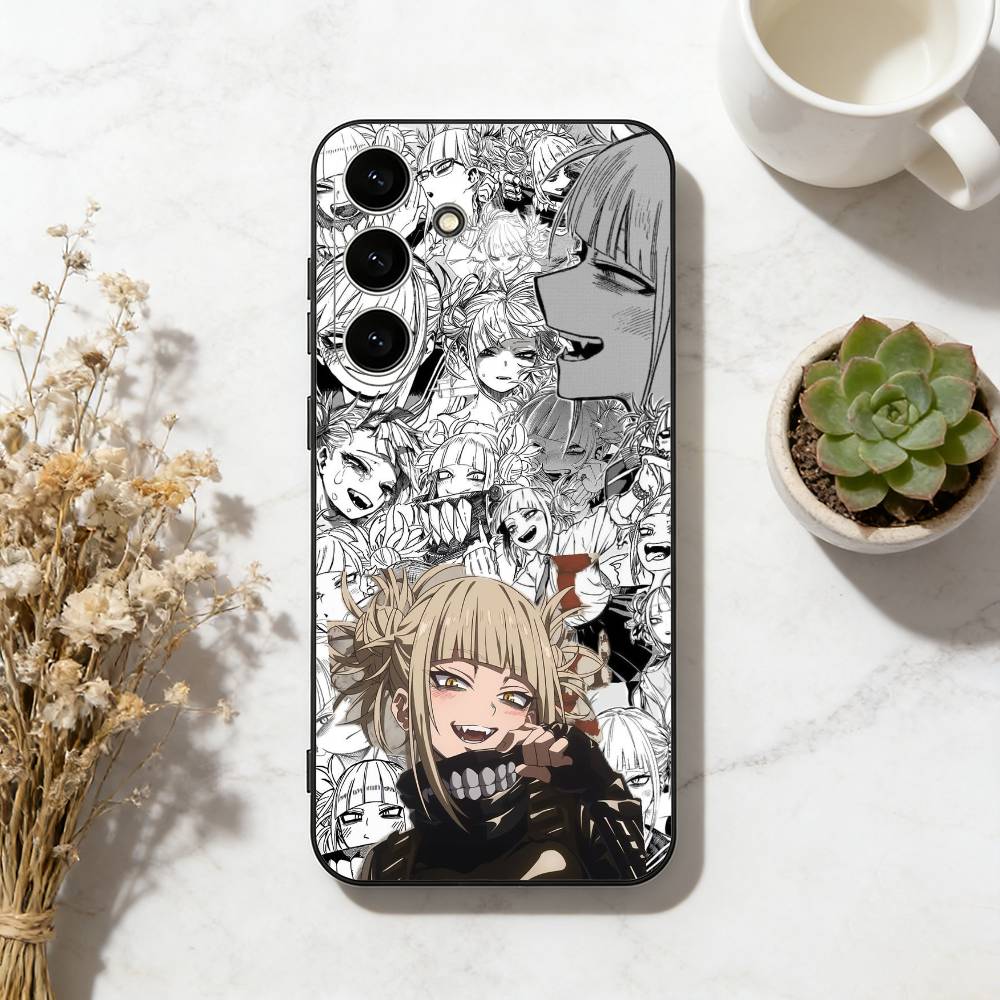 T-Toga himiko Phone Case For Samsung Galaxy A73,A72,A71,A70,A53,A52,A51,Others Soft Black Cover