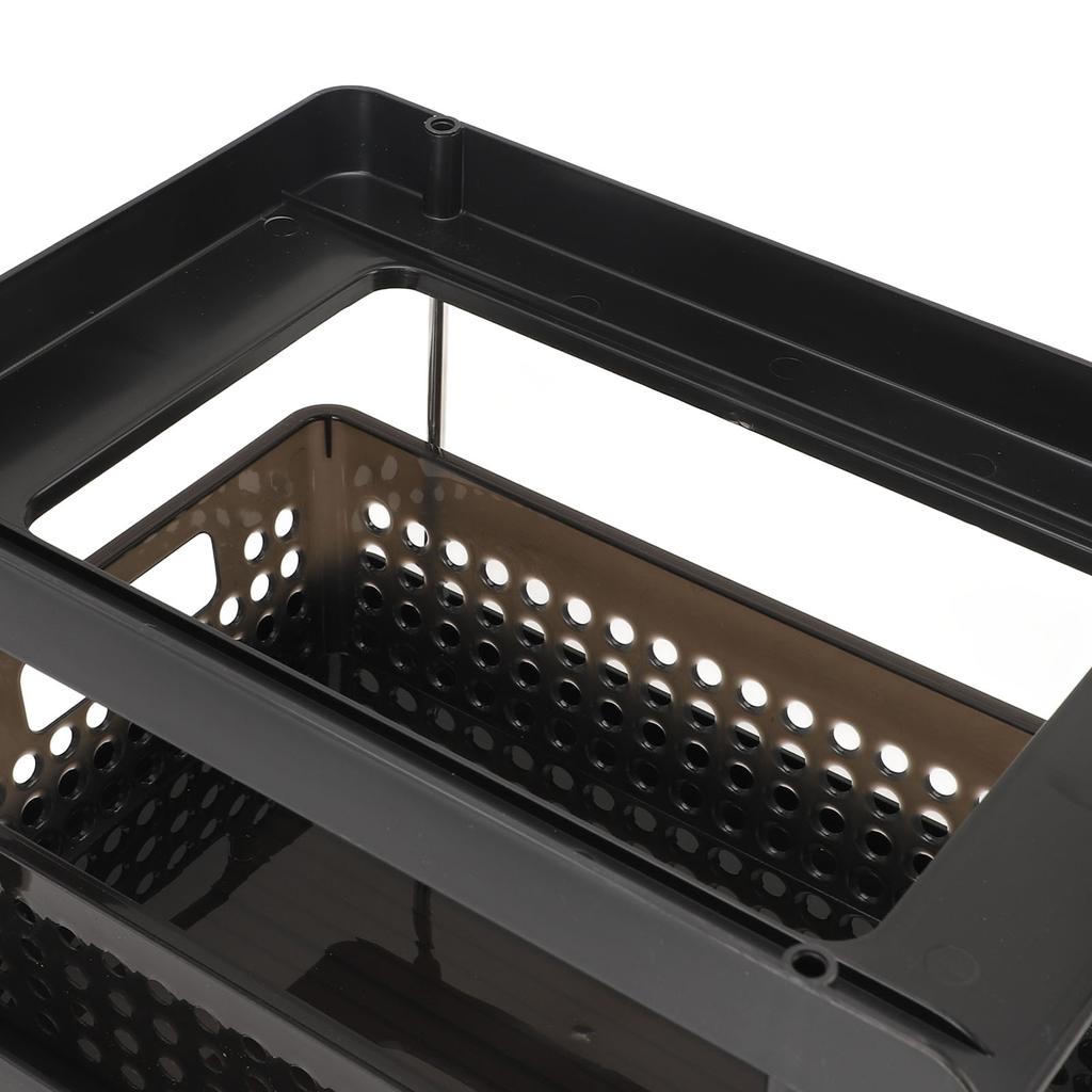 2-poziomowy organizer wielofunkcyjne kosze do przechowywania organizer do przechowywania w łazience pojemnik na blat toaletki do spiżarni kuchni typ szufladowy