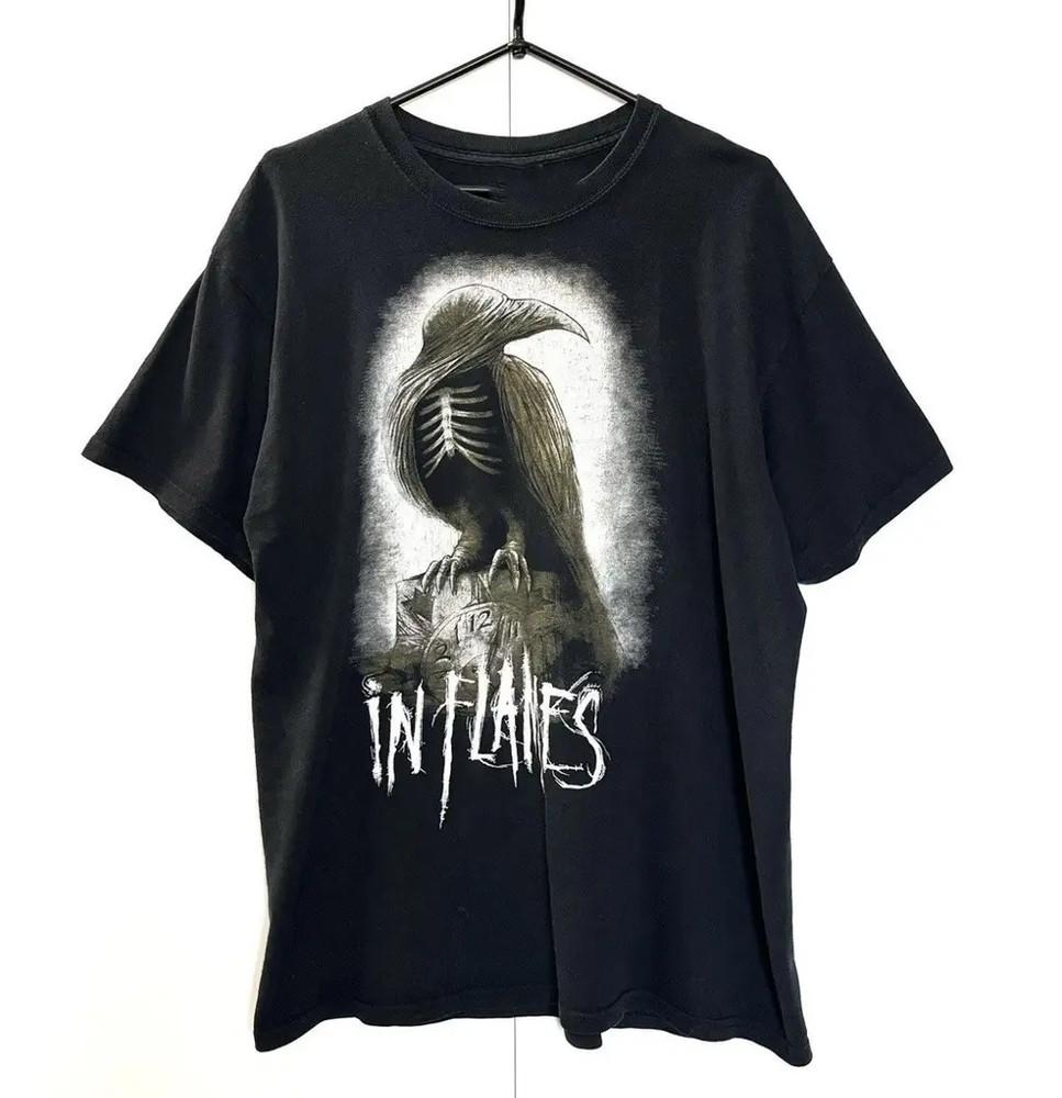 In Flames Band Rock Band Gift For Fans S to 5XL Unisex T-Shirt XXXL
