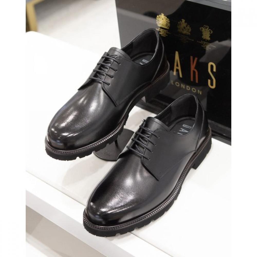 DakS Ultra Lightweight Men S Derby Clipper Dmx268 black (KS10)/245mm