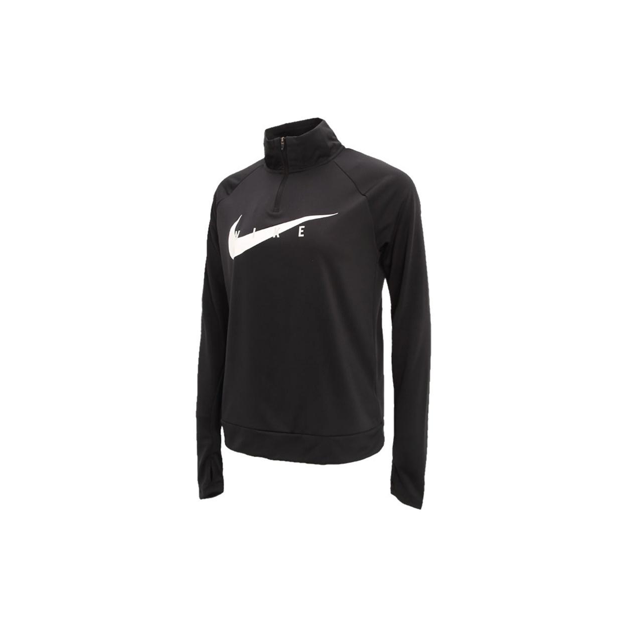 Nike (WMNS) AS W NK SWOOSH Run HZ MIDLAYER Black Women s CZ9234-010 S