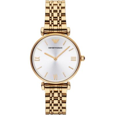 Orologio da Donna Gianni T-Bar Argento Oro Metallo Quarzo 2 Lancette AR1877