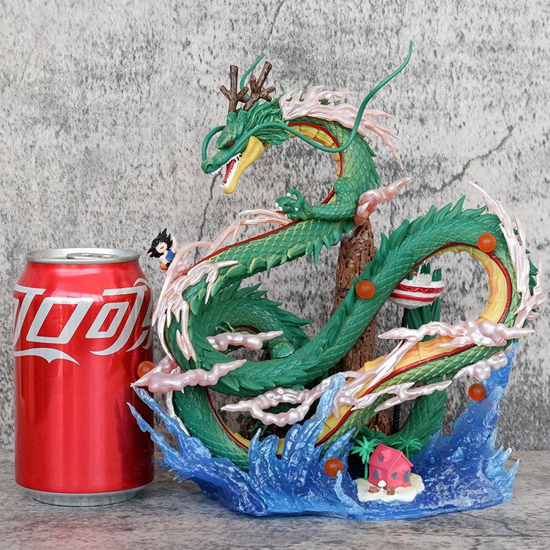 Dragon Ball, Sea God Dragon Sun Wukong figure, Kakarote God Dragon model ornament statue toy birthday gift