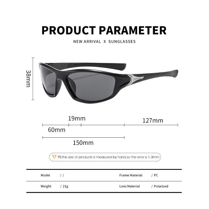 Unisex UV400 Polarised Driving Sun Glasses for Men Stylish Sunglasses Man Goggle Eyewears Travel Drive Cycling Glasses