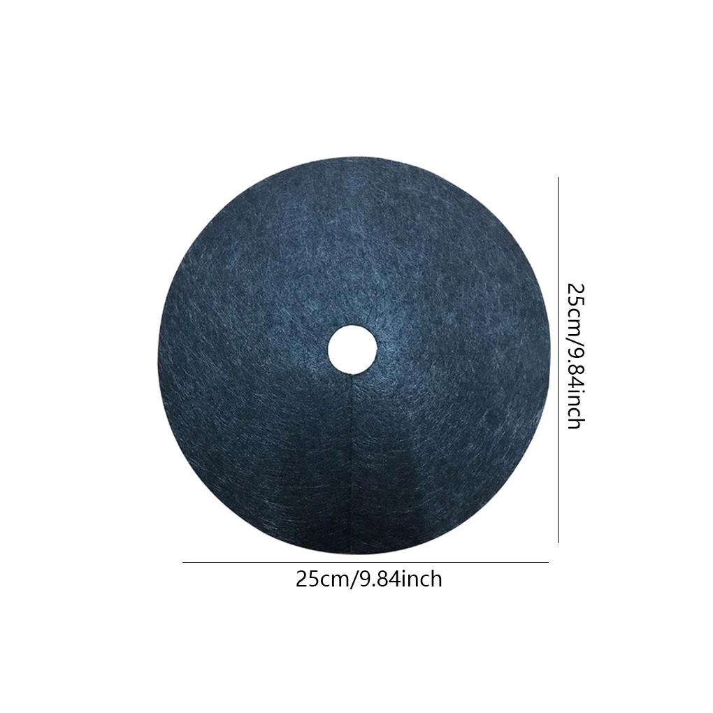 Tree Protection Weed Mat Non-woven Fabric Round Plant Control Trunk Barrier Ring Anti-grass Planting Weeding for Pots Lawn