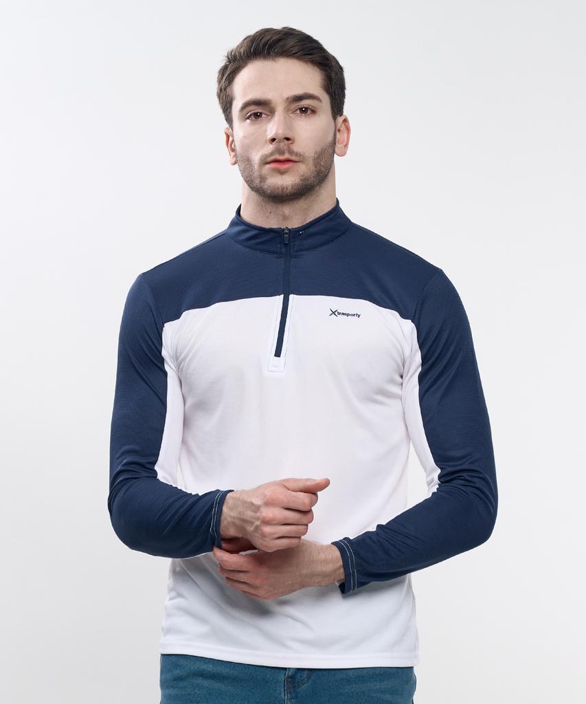 EXTRASPORTY On The Rock Men'S Long Sleeve Zip-Up T-Shirt 5 Colors (Type A)