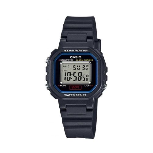 Casio Digital Watch LA-20WH-1C for Women and Girls, Black, Overseas Model