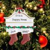 Christmas Ornaments Ornaments Red Socks Personalized Ornaments