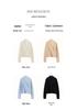 2026 Autumn/Winter Women's V-Neck Cashmere Lace Crossover Wool Sweater