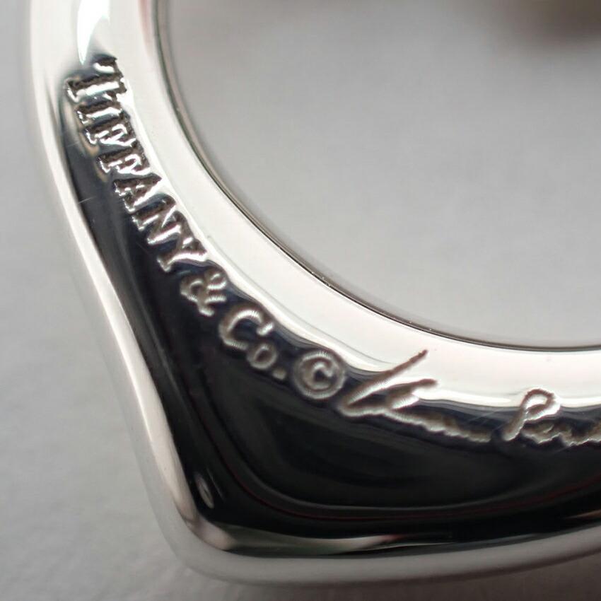 [Used] TIFFANY 925 Open Heart Pendant/Necklace/j14-10