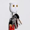 Magnetic Blinking Owl Keychain & Wall Hook