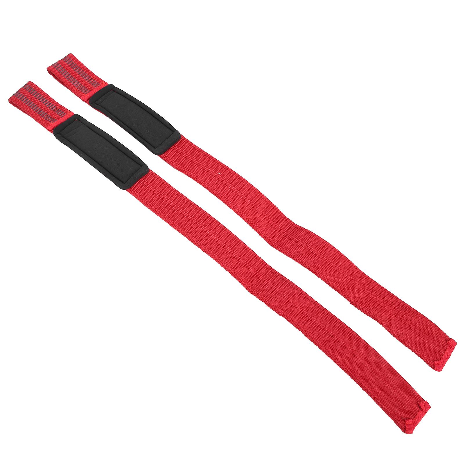 

2pcs Sports Wrist Support Non Slip Adjustable Fitness Weightlifting Pull Up Wrist Strap