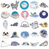 50 Cute Animal Graffiti Stickers for Water Bottles, Phone Cases, and Suitcases