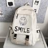 Fashion Letter Backpack Elementary School Students Junior High School Students High Quality Female Students