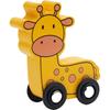 Leku Drewniane Akcesoria do Pociągu: Urocze zwierzę, samochód, statek, statek kosmiczny - Kompatybilny z Thomasem the Train
