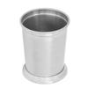 Bartending Cup 304 Stainless Steel Stable Base Vintage Cocktail Mixing Cup for Home Bar Make Old Step Cup