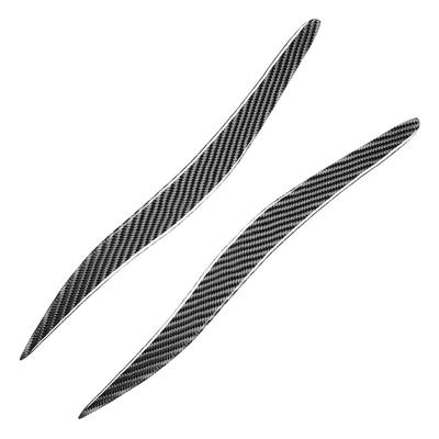 Kırmızı Kaş Kapağı Karbon Fiber Göz Kapağı Kaş Sticker Çıkartma Kapağı Pas Önleyici Kaş Dekorasyonu Kaplaması Lexus IS250 IS300 IS350