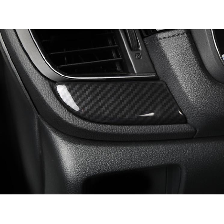 For Honda CRV CR-V 2017- Carbon Fiber Console Dashboard Cover Trim Decor
