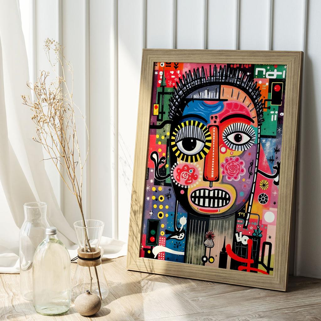 Poster Portrait Abstraction