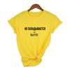 Fashion Women Harajuku T Shirt With Russian Inscriptions Grunge Casual Female 90S Short Sleeve Slogan T