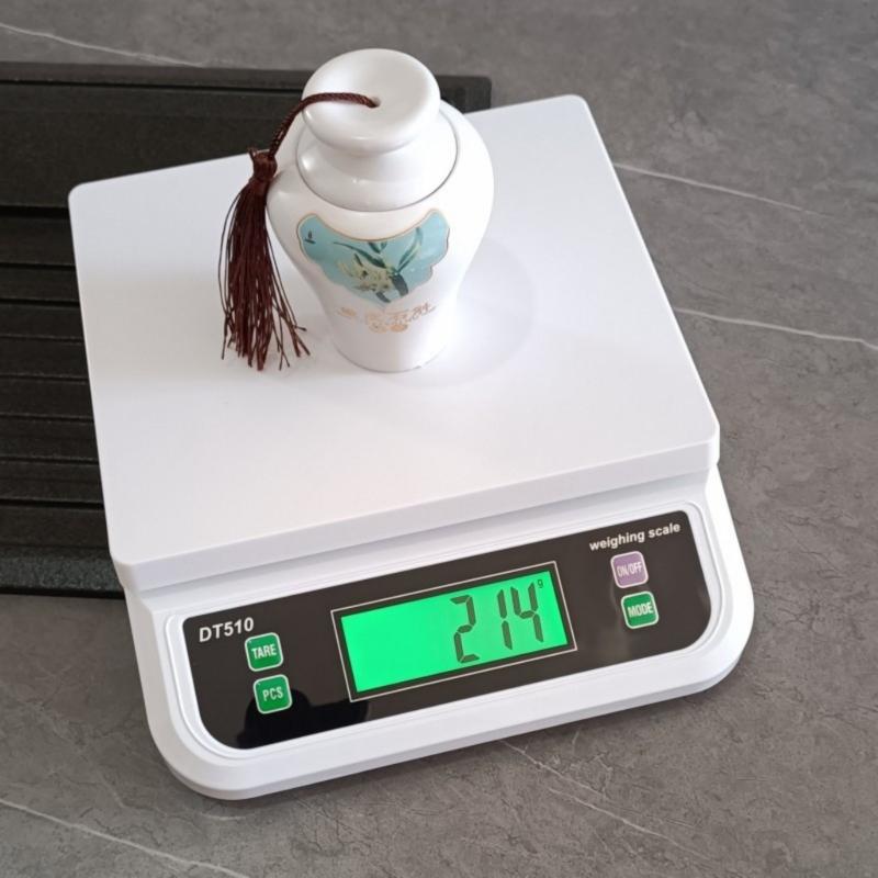 Multifunctional Digital Scale 30kg/1g Small Digital Baking Scale Food Weighing Scale Suitable for Cooking and Crafting