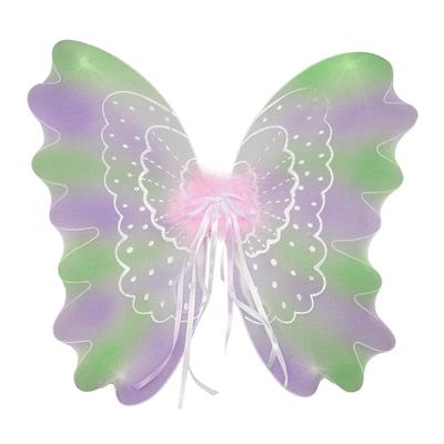 Rainbow Butterfly Wings Headband Wand Kit Fancy Dress Costume Party Accessories
