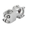 25.4*38 Aluminum Alloy Mountain Bike Short Handlebar Fixed Stem Cycling Accessory(Black)