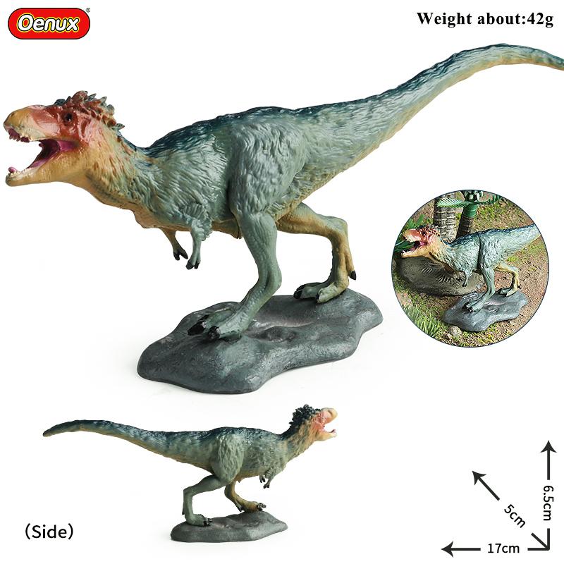 Oenux Jurassic Dinosaurus Indominus Rex Mosasaurus Saichania Dilophosauridae Spinosaurus Modell Actionfigurer Samling Leke for Barn